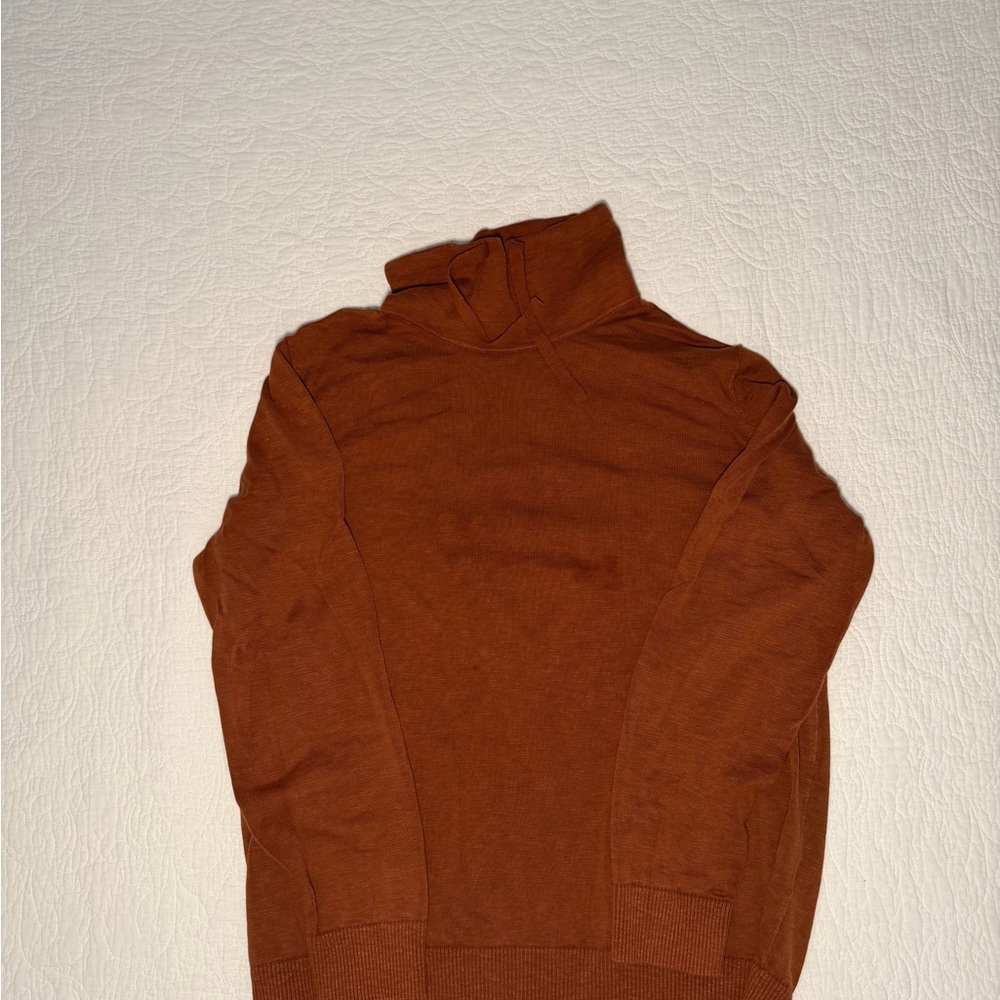 Banana Republic Men's Rust Turtleneck Sweater